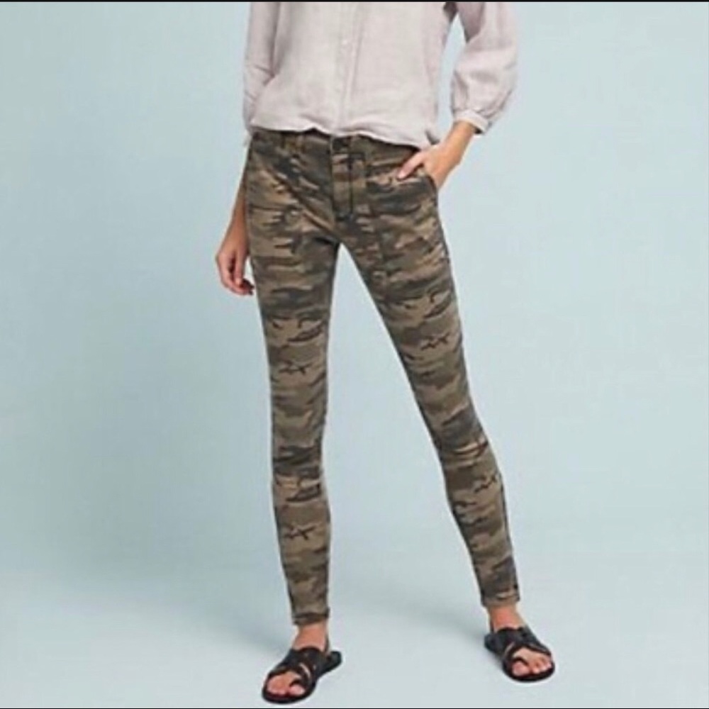SANCTUARY women’s green camo pants size 30